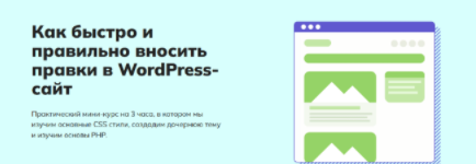 [Алейников Сергей] [WPCourses] Как быстро и правильно вносить правки в WordPress-сайт (2022).