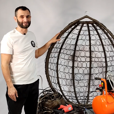 [Левон Мачкалян] Подвесное кресло капля (2025)