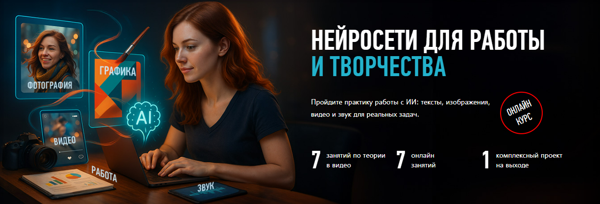 [Антон Мартынов] [profileschool] Нейросети для работы и творчества (2025)